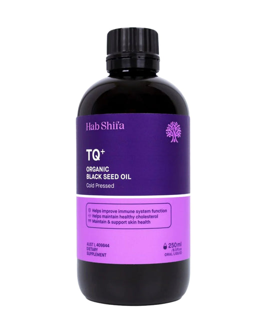 100% Cold-Pressed Black Seed Oil 250ml Hab Shifa organic brand Made in Australia